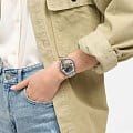 Swatch Swatch New Gent SUOZ350 кварцевые мужские часы часы, крупный план серый циферблат