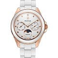 Wainer Wainer Diamond WA.18040-D  WA.18040-D кварцевые женские часы  белый циферблат, браслет нержавеющая сталь с pvd-покрытием — вид спереди