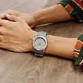 Seiko SRPG61K1S наручные мужские часы застежка крупным планом