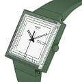 Swatch Swatch Square Bioceramic Standard SO34G700  наручные женские часы фото под углом.