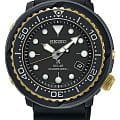 Seiko Seiko Prospex SNE498P1 - коллекция Solar SNE498P1 кварцевые мужские часы  черный циферблат, браслет силикон — вид спереди