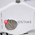 Swatch Swatch New Gent Biosourced SO29W704-S14 кварцевые мужские часы часы, крупный план белый циферблат