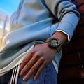 Seiko Seiko Prospex SRPE29K1S механические мужские часы часы, крупный план коричневый циферблат