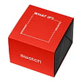 Swatch SO34G700 наручные женские часы застежка крупным планом