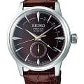 Seiko Seiko Presage SSA393J1  SSA393J1 механические мужские часы  коричневый циферблат, браслет кожаный — вид спереди
