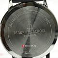 Maurice Lacroix Maurice Lacroix Eliros Date EL1118-SS001-310-1 кварцевые мужские часы часы, крупный план черный циферблат