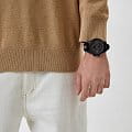 Armani Exchange Armani Exchange Hampton AX2447  итальянские мужские часы на браслете силикон боковой вид