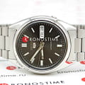 Seiko Seiko 5 Regular SNXS79K1 механические мужские часы часы, крупный план черный циферблат
