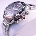 Seiko SSC015P1 наручные мужские часы застежка крупным планом
