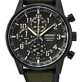 Seiko Seiko Conceptual Series Sports SSB373P1  SSB373P1 кварцевые мужские часы  черный циферблат, браслет нейлон — вид спереди