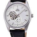 Orient Orient Automatic RA-AR0004S1  RA-AR0004S механические мужские часы  белый циферблат, браслет кожаный — вид спереди