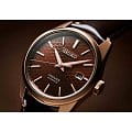 Seiko Seiko Presage Sharp Edged Series SPB170 мужские часы коричневый циферблат на запястье