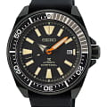 Seiko Seiko Prospex SRPH11K1  SRPH11K1 механические мужские часы  черный циферблат, браслет силикон — вид спереди