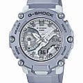 Casio Casio G-Shock GA-2200FF-8ADR (GA-2200FF-8A) GA GA-2200FF-8ADR электронные мужские часы  серебристый циферблат, браслет пластик — вид спереди
