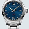 Longines Longines Conquest V.H.P. L3.716.4.96.6 conquest швейцарские мужские часы на браслете нержавеющая сталь боковой вид