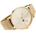 Tommy Hilfiger Tommy Hilfiger Sport 1781972 кварцевые женские часы часы, крупный план золотой циферблат
