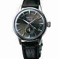 Seiko Seiko Presage SSA345J1  SSA345J1 механические мужские часы  черный циферблат, браслет кожаный — вид спереди