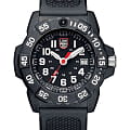 Luminox Luminox Navy SEAL 3500 XS.3501.F  XS.3501.F кварцевые мужские часы  черный циферблат, браслет полиуретан — вид спереди