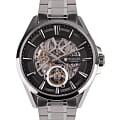 Wainer Wainer Masters Edition WA.25511-A  WA.25511-A механические мужские часы  черный циферблат, браслет нержавеющая сталь — вид спереди