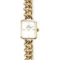 Daniel Wellington Daniel Wellington Jolie Chain DW00100836  DW00100836 кварцевые женские часы  белый циферблат, браслет нержавеющая сталь с pvd-покрытием — вид спереди
