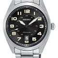 Seiko Seiko Conceptual Series Dress SRPC85K1  SRPC85K1 механические мужские часы  черный циферблат, браслет нержавеющая сталь — вид спереди