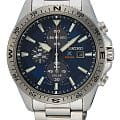 Seiko Seiko Prospex SSC703P1  SSC703P1 кварцевые мужские часы  синий циферблат, браслет нержавеющая сталь — вид спереди