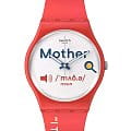 Swatch Swatch Gent Standard GZ713  GZ713 кварцевые мужские часы  белый циферблат, браслет пластик — вид спереди