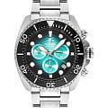 Wainer Wainer Sport WA.10300-A  WA.10300-A кварцевые мужские часы  бирюзовый циферблат, браслет нержавеющая сталь — вид спереди