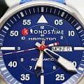 Hamilton Hamilton Khaki Aviation Day Date Auto - Air - Glaciers Edition H64655941 khaki aviation швейцарские мужские часы на браслете тканевый боковой вид