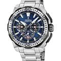 Festina Festina Chrono Bike F20724/2  F20724/2 кварцевые мужские часы  синий циферблат, браслет нержавеющая сталь — вид спереди