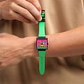 Swatch Swatch Square Bioceramic Standard SO34Z102 женские часы цветной циферблат на запястье
