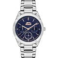 Slazenger Slazenger Multifunction SL.09.2032.4.01  SL.09.2032.4.01 кварцевые женские часы  синий циферблат, браслет суперметалл — вид спереди