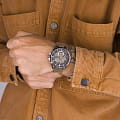 Wainer Wainer Masters Edition WA.25511-A механические мужские часы часы, крупный план черный циферблат