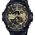 Casio Casio G-Shock GST-210B-1A9 GST G-Steel GST-210B-1A9 электронные мужские часы   циферблат, браслет полимер — вид спереди