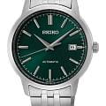 Seiko Seiko Conceptual Series Dress SRPH89K1  SRPH89K1 механические мужские часы  зеленый циферблат, браслет нержавеющая сталь — вид спереди