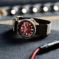 Seiko Seiko 5 Sports SRPH80K1S механические мужские часы часы, крупный план  циферблат