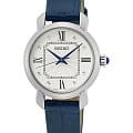Seiko Seiko Conceptual Series Dress SUR497P2  SUR497P2 кварцевые женские часы  серебристый циферблат, браслет кожаный — вид спереди
