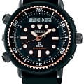 Seiko Seiko Prospex SNJ028P1  SNJ028P1 кварцевые мужские часы  черный циферблат, браслет силикон — вид спереди